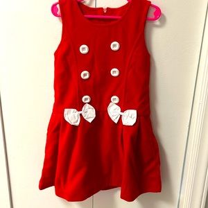 Jumper red and white